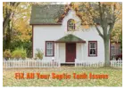 How to fix a septic tank that is backing up