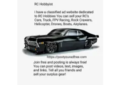 RC HOBBYIST! NEED TO SELL YOUR RC GEAR?