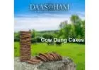 Cow dung cakes for Sudarshana Homa