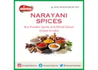 Buy Powder & Whole Masala Online in India- Narayani Spices