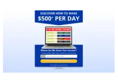 Get $500 a Day from Different Income Streams - Start Now!