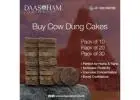 cow dung cakes for agnihotra