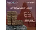 Cow Dung Cakes For Navagraha Puja