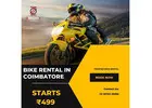 Bike Rentals in Coimbatore | Scooty Rental in Hyderabad