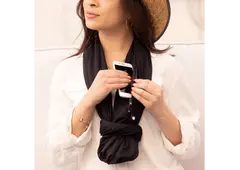 "Unveiling Innovation - Our Infinity Scarves with Hidden Pockets Redefine Fashion