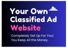 Make Money Online With Your Own Classified Ads Website!