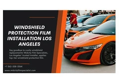 Windshield Protection Film Installation Los Angeles