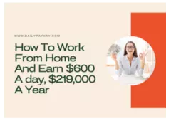 New system is here to help you work from home upto $600 per day opportunity! (3 Spots Left) 