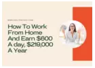 New system is here to help you work from home upto $600 per day opportunity! (3 Spots Left)