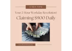  Earn Big, Work Little: $900 Daily in Just 2 Hours!